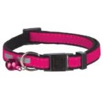 Cats' Pink Trixie Safer Life Reflective Collar with Bell
