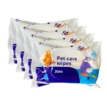 Dog and cat grooming wipes from Pet Vogue