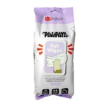 Dog and cat pawpaya vanilla scented wipes