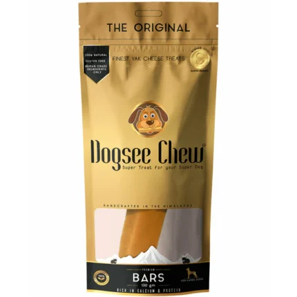 Dogsee Chew Large Breed Dog Treats: 100% Natural Yak Milk Bars