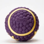 For dogs and cats Skatrs interactive latex star squeaky ball toy (purple)