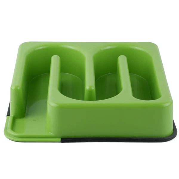 Labyrinth Slow Feed Bowl by M Pets (Green) Labyrinth Slow Feed Bowl by M Pets (Green) - Image 1
