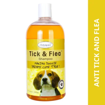 Petswill Dog and Cat Tick and Flea Shampoo