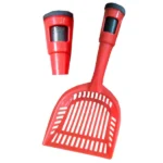 Red Trixie Litter Scoop with 20 Cat Dirt Bags