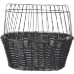 Trixie Front Dog and Cat Bicycle Basket (Black)