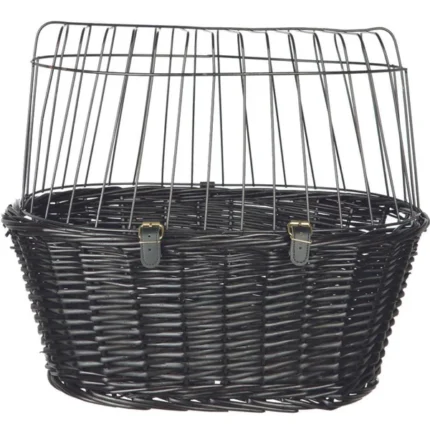 Trixie Front Dog and Cat Bicycle Basket (Black)