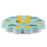 Blue Flower-Shaped Pet Vogue Slow Feeder Toy for Dogs and Cats