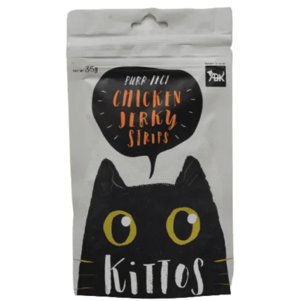 Cat Treats: Kittos Purr Fect Chicken Jerky Strips
