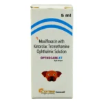 Corise Opthocare KT Eye Drops for Dogs and Cats (Moxifloxacin Ketorolac) (5ml)