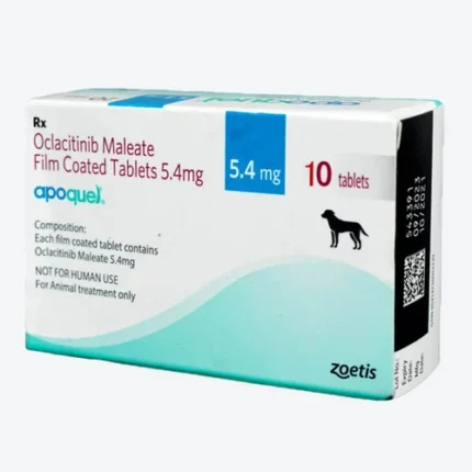 Dogs' 5.4 mg Zoetis Apoquel (Oclacitinib) Tablet