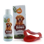 Dogs' Boltz Anti-Tick and Flea Shampoo with Brush