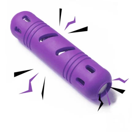 Dogs' Purple Pawsindia Rubber Bottle Chew Toy