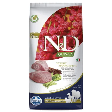 Farmina N&D Quinoa Grain Free Medium & Maxi Adult Dog Dry Food for Weight Management