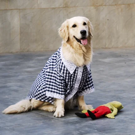 Dog and cat retro check shirts from Petsnugs