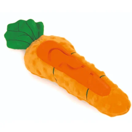 Dogs Carrot Treat Toy by Barkbutler x Fofos (Orange)