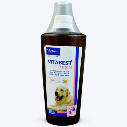 Dog and cat Virbac Vitabest Derm Omega 3+6 Syrup (250ml)