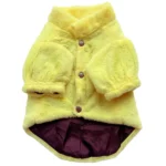 Fur Puffer Jacket for Dogs and Cats by Pawgypets