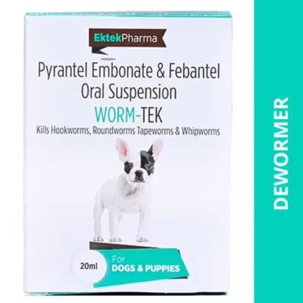 Wormtek Puppy Deworming Suspension by Ek Tek