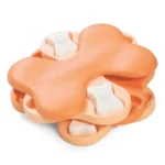 Pink level 2 Intermediate Outward Hound Puppy Tornado Interactive Treat Dispensing Toy