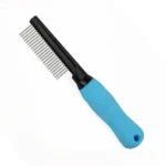 Skatrs Dog and Cat Easy Grip Handle Comb Brush