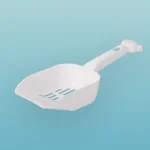 Skatrs Litter Scooper for Cats (White)