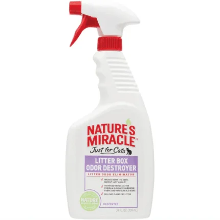 The Cat Litter Box Odor Destroyer of Natures Miracle