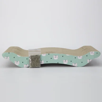 With 2g of premium catnip free, the Skatrs Scratch Away Cat Scratcher