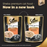 Adult Fine Cat Wet Food Sheba Chicken with Tuna in Gravy Rich - Image 2