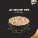 Adult Fine Cat Wet Food Sheba Chicken with Tuna in Gravy Rich - Image 3