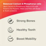 Beaphar Calcium Supplement for Bone Builder in Dogs and Cats - Image 3