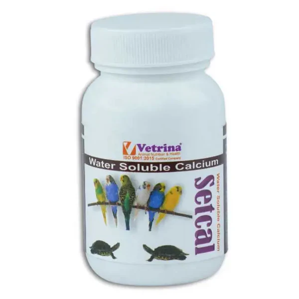 Birds' Exotic Powdered Calcium Supplement, Vetrina Setcal Birds' Exotic Powdered Calcium Supplement, Vetrina Setcal(125g) - Image 1