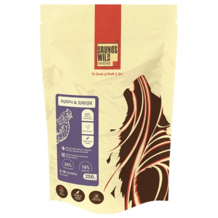 Bruno's Wild Essentials Dry Food for Puppies and Junior Dogs