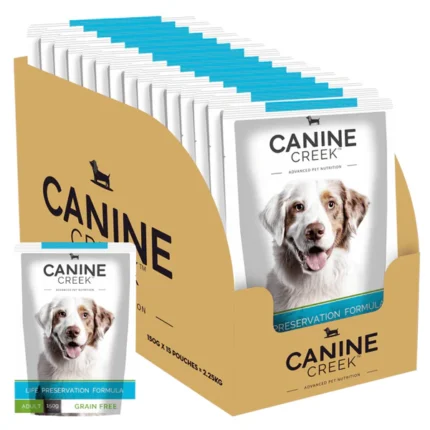 Canine Creek Adult Dog Wet Food with Real Chicken Gravy