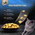 Cat dry food with an irresistible sheba salmon flavour for all life stages - Image 3
