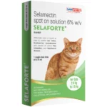 (Selamectin) Savavet Selaforte Cats Tick and Flea Control Spot On