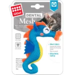 Cats' GiGwi Dental Mesh Seahorse Toy - Image 2