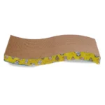 Cats' Goofy Tails Scratcher (Yellow)