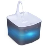 Cats' Pet Vogue Automatic LED-Lighted Electric Water Fountain (Grey)