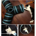Cats' Pet Vogue Tunnel Toy (Dark Blue) - Image 4