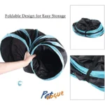 Cats' Pet Vogue Tunnel Toy (Dark Blue) - Image 3