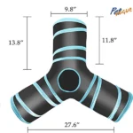 Cats' Pet Vogue Tunnel Toy (Dark Blue) - Image 5