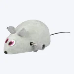 Cats' Trixie Wind-Up Mouse Toy (Grey)