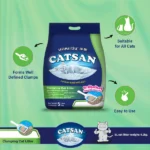 Catsan Clumping Cat Litter, 100% Natural, Unscented - Image 3