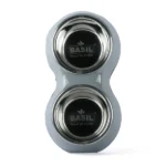 Dinner Set with Two Basil Melamine Bowls for Dogs and Cats - Image 2