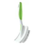 Dog Grooming Tool: Andis Firm Slicker Brush (White/Green)