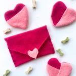 Dog Love Letter Toy for Dogs, For Their Love(Pink)