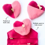 Dog Love Letter Toy for Dogs, For Their Love(Pink) - Image 2