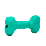Dog Treat Dispensing Toy Barkbutler Chu the Bone (Green) - Image 3