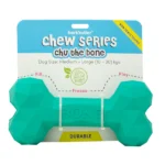 Dog Treat Dispensing Toy Barkbutler Chu the Bone (Green)