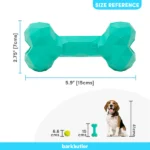 Dog Treat Dispensing Toy Barkbutler Chu the Bone (Green) - Image 6